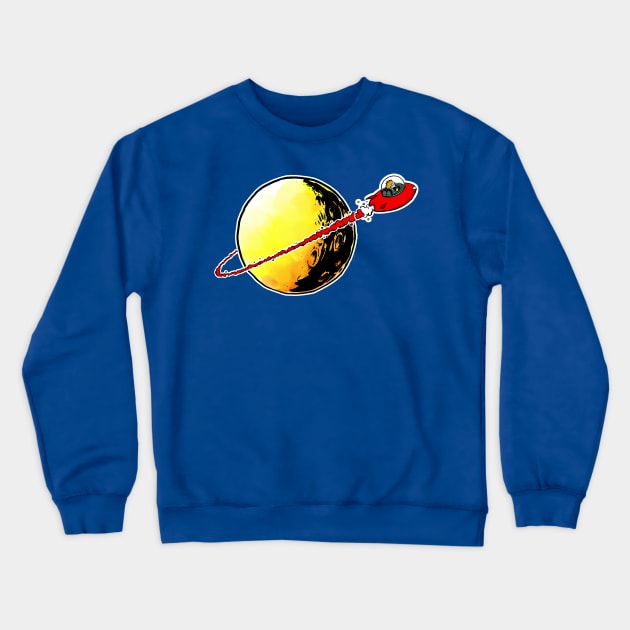 Classic Spaceman Spiff Crewneck Sweatshirt by Fazoom